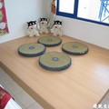 小琉球 地中海民宿 有著藍白相間的建築，不同於台灣的建築，有異國的風味。