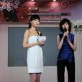 群麗漢方生技─國際秋冬美容化妝品展＝絢麗九月，時尚盛會，盡在台北世貿。中草藥美容化妝品─群麗漢方生技。氣質名媛─林牧潔。天后級彩妝師─游絲棋。編髮達人─林葉亭。愛心媽媽─傅娟。