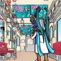 初音和大哥桌布