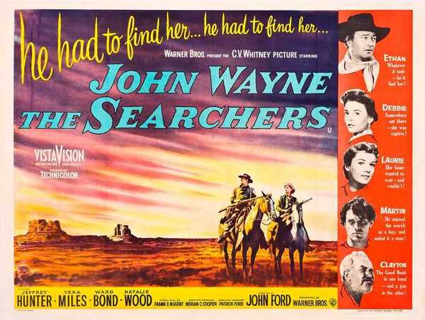Image result for john wayne the searchers poster