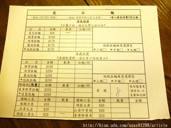 【愛評口碑券】虎拉麵。高雄深夜隱藏版拉麵終於有店面啦！拉麵控的美味基地 必吃限量豪華豚骨拉麵