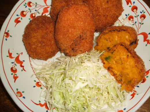 香又酥的南瓜鮭魚可樂餅かぼちゃコロッケ 捏捏的東京生活食趣 Udn部落格