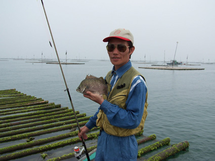 嘉義東石港筏釣變身苦魚 太郎的旅遊世界 文化格子 Udn相簿