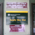 sandy bay hut