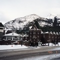 冬天的Banff ，溫泉城堡旅館。