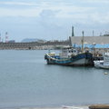 漁港後面為大林埔煉油廠。