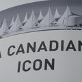 Canada Place 的五白帆標誌，是溫哥華地標。