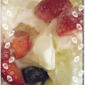 優格搭配新鮮的水果，真是美味
