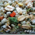 野菜口味的發芽玄米餐條，新鮮看得見