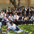 劉寶璋和他的畢業班學生