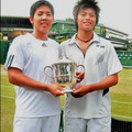 台灣網球青少年組 首座溫布頓男雙冠軍 楊宗樺及謝政鵬