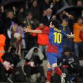 巴薩10號Messi 慶賀個人梅開二度