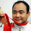 林茂昌 柔道銅牌 男子中量級 (81~90公斤) 46歲