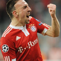 20100331 拜仁7號 Ribery 77分鐘 踢進自由球 1-1主場追平曼聯