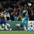 2010.4.7巴薩10號Messi 的進球 門將無法擋