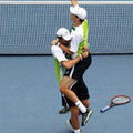 2010.9.11美網男雙冠軍美國兄弟擋Bryans  3度美網男雙冠軍