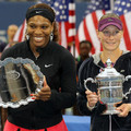 2011.9.12 美網女單亞軍 左 Serena Williams 右冠軍 Samantha Stosur