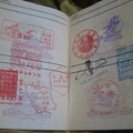 世博護照蓋章