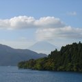 從蘆之湖遠眺富士山