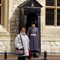 Royal guard in the Tower of London