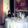 The Breakfast Table 1884-younger sis Violet-Nice