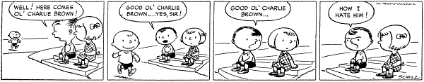 First Peanuts Strip