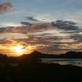 帛琉的黃昏