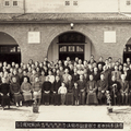 民國三十九年雪公在臺中靈山寺開講無量壽經攝影紀念