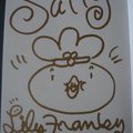 Lily Franky先生的親筆簽名,還有插圖喔