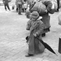 Russian Child Released from Concentration Camp, Dessau, Germany, 1945
