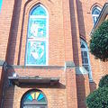 淡水教會彩繪窗戶