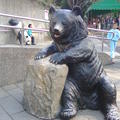台灣黑熊石雕