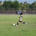 第二次去加州，為期3周，這是學校辦的遊學團，隨團老師Constance、學生23人，女生7人。第一周進美國小學上課，第2周到YMCA的ROUND MEADOW營區，第3周在POMONA大學踢足球。