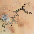 利比亞沙漠灌溉農業區