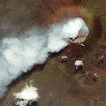 東非尼亞貢戈火山爆發