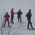 巧遇一群來滑雪的好手，不過對挪威人來說滑雪根本是家常便飯，從小就是他們喜愛的運動!