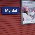 高山火車終點站Myrdal