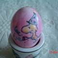我的寶貝 - 女兒8歲畫的復活節蛋