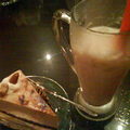 桂花冰沙&咖啡蛋糕