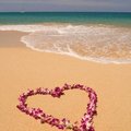 heart on the beach