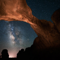 THe Milky Way at the Arches NP
