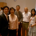 管媽出席麻省理工學院（MIT）台灣同學會的迎新會