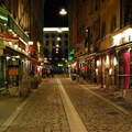里昂夜晚的街頭