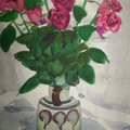 水彩畫--玫瑰
