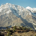 Annapurna viewed from Manang