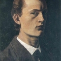 Munch: Self-portrait, 1882