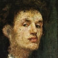 Munch: Self-portrait, 1886