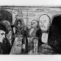 Munch: Kristiania-Bohemen II, 1895