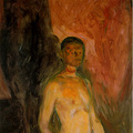 Munch: Self-portrait in Hell, 1903