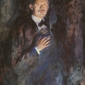 Munch: Self-portrait with Cigarette, 1895